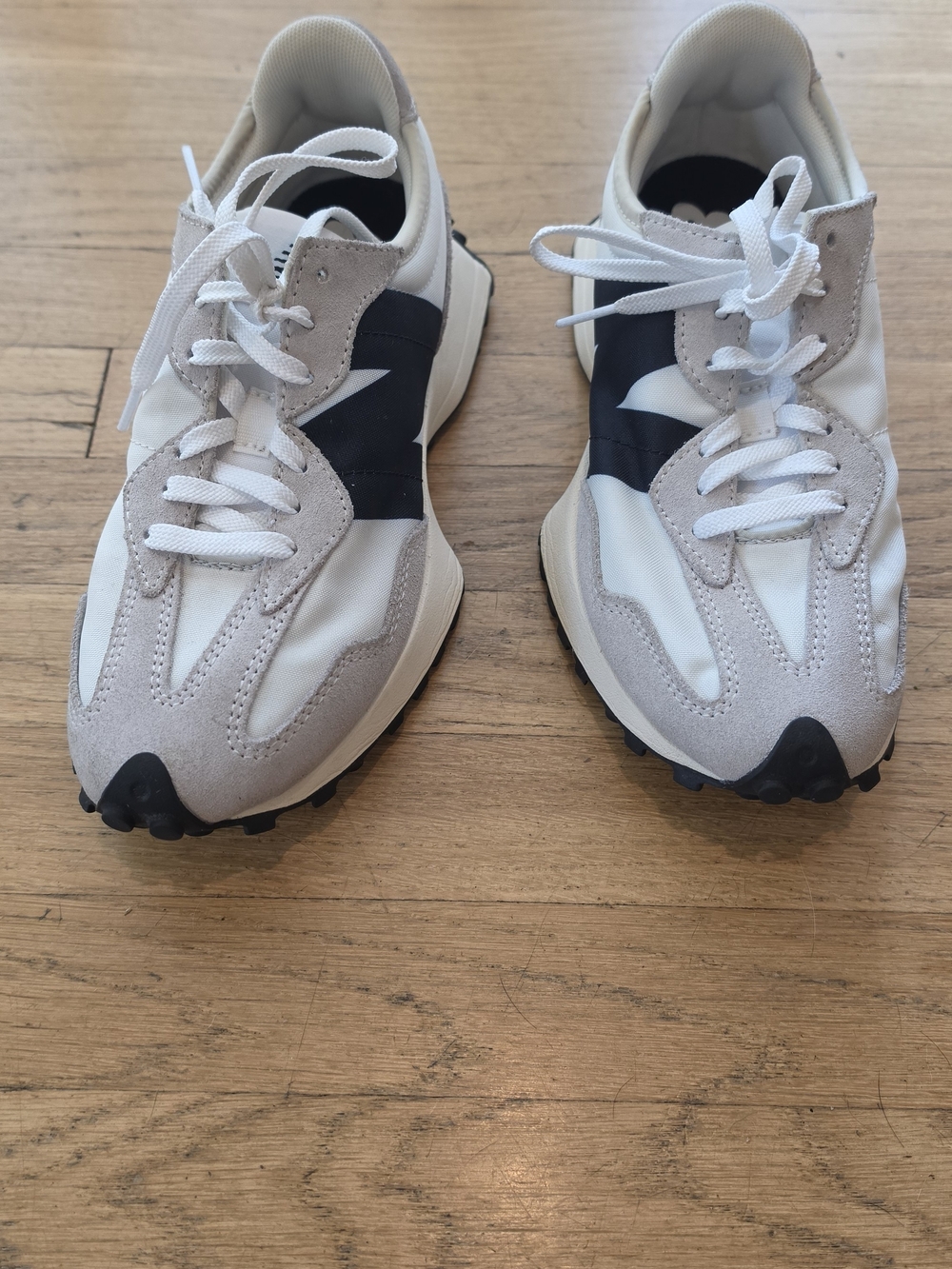 New Balance 327 White/Black Sea Salt Grey